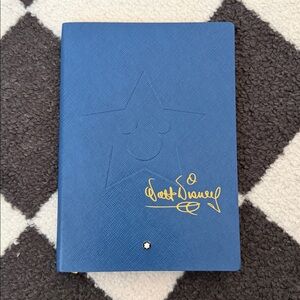 Montblanc Notebook #146 "Walt Disney" Premium Paper Lined Gold Cut Notebook